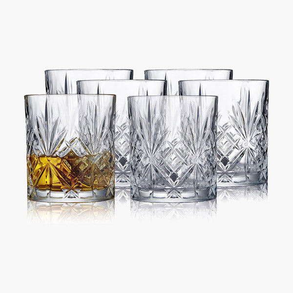 Lyngby Melodia Krystal whisky glas 31 cl. (6 stk.)