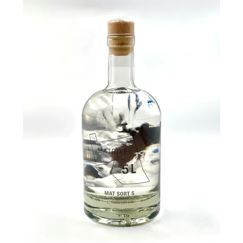 Dansk Gin Mat Sort Fra Matrikel 5L