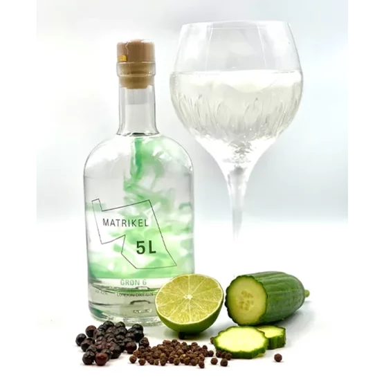 Dansk Gin Grøn 6 Fra Matrikel 5L