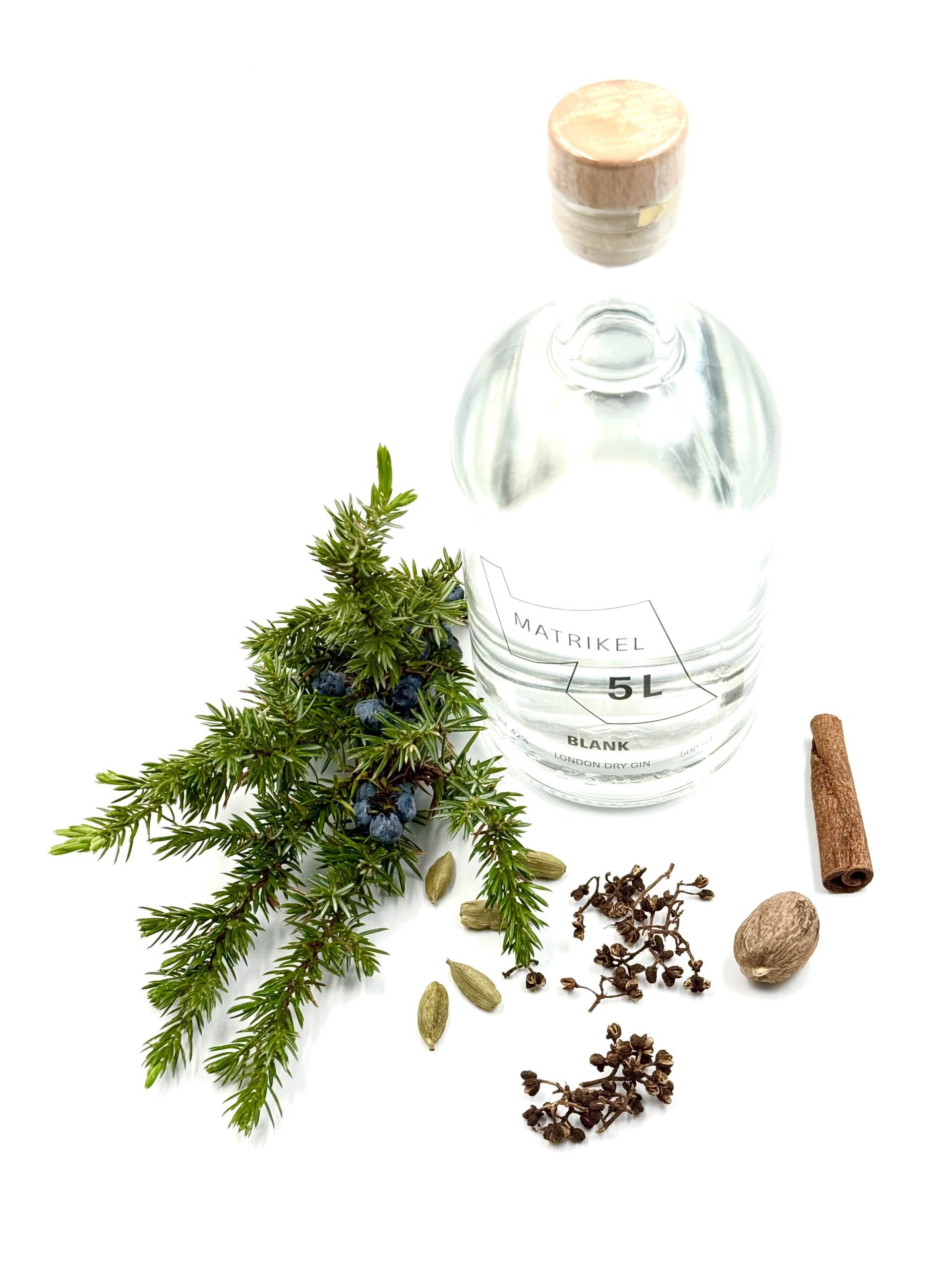 Dansk Gin BLANK Fra Matrikel 5L