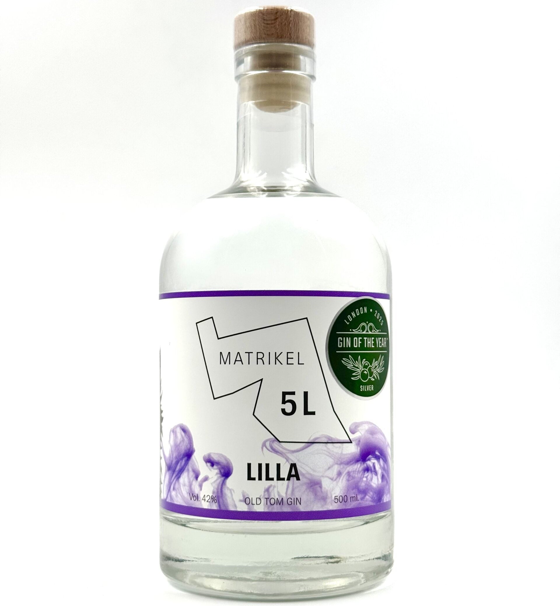 Dansk Gin LILLA Fra Matrikel 5L