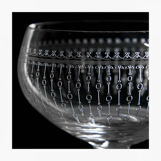 Retro 1920 Coupe glas 21 cl. (4 stk.)