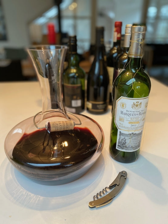 Dekanteringskaraffel Legnoart LANGHE