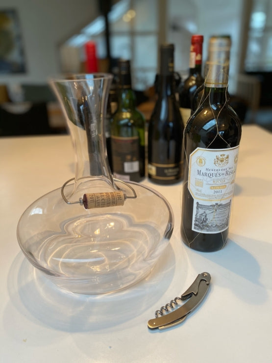 Dekanteringskaraffel Legnoart LANGHE