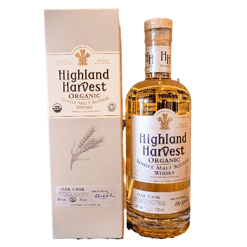 Single Malt Whisky Highland Harvest Organic
